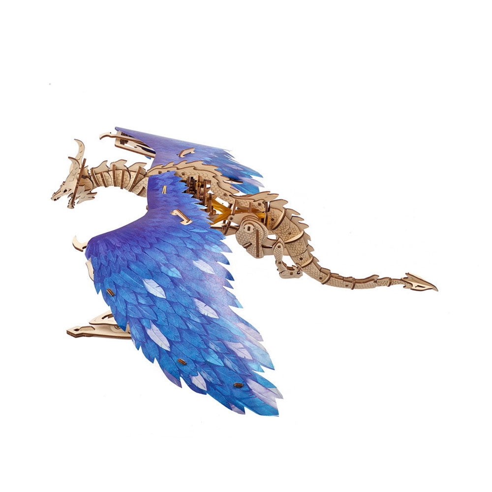 Made in Ukraine UGears Windstorm Dragon Mechanical 3D Puzzle Wooden Model Kit