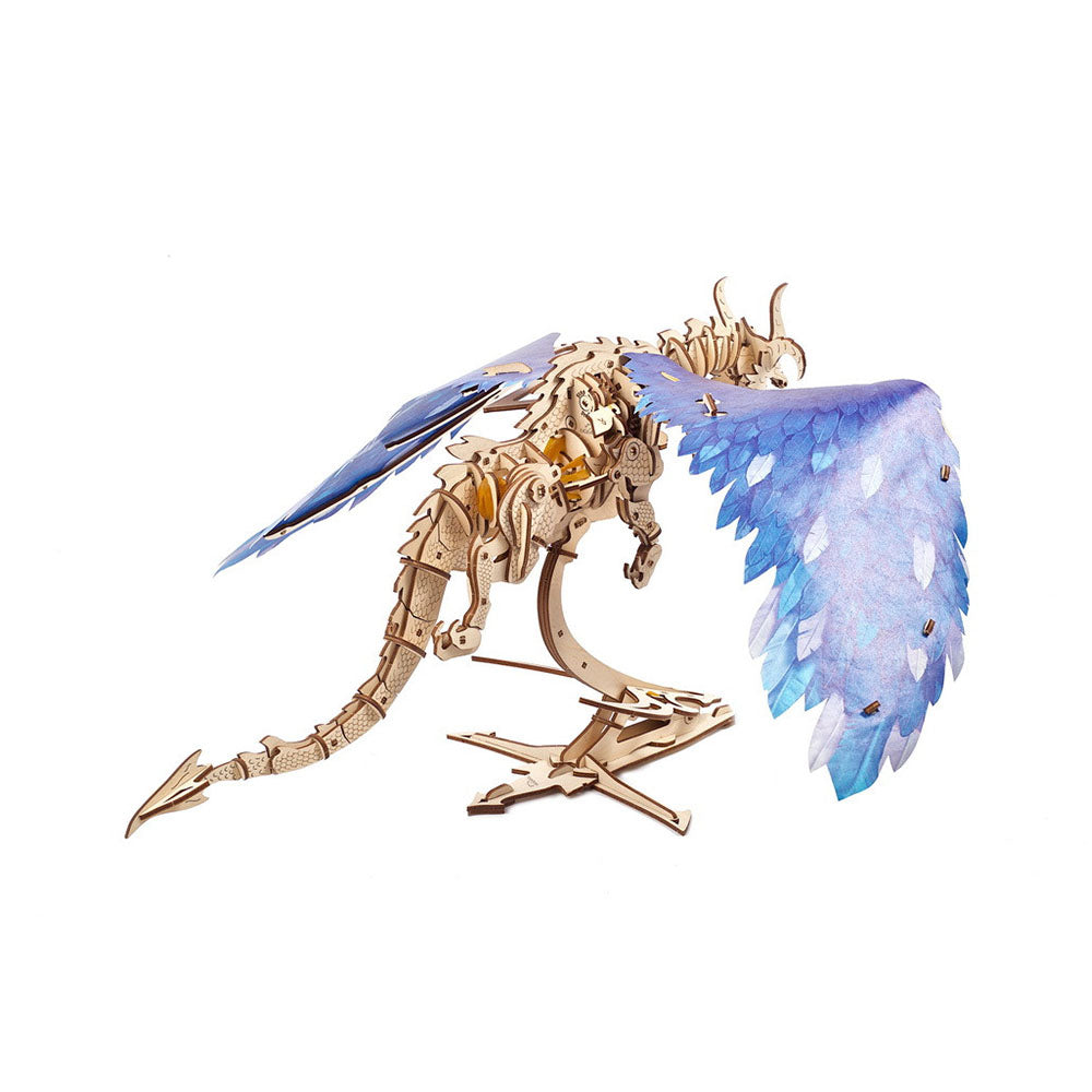 Made in Ukraine UGears Windstorm Dragon Mechanical 3D Puzzle Wooden Model Kit
