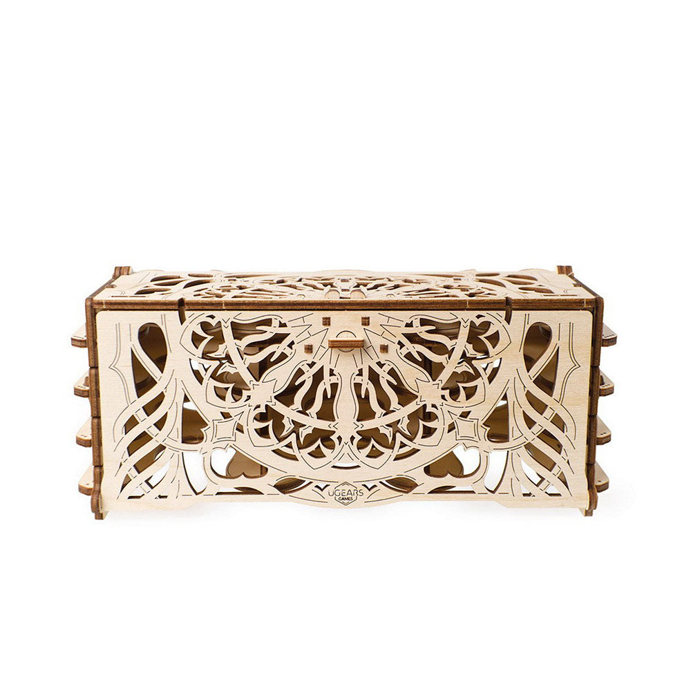 Made in Ukraine UGears Card Holder Wooden Mechanical 3D Puzzle DIY Model Kit