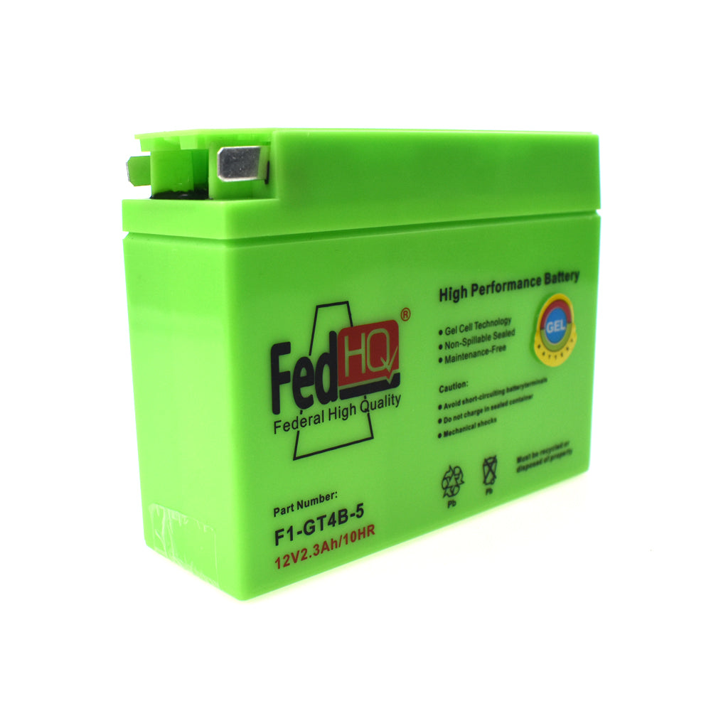 GT4B-5 Motorcyle GEL Battery For Yamaha TTR50E TTR90E TTR110E Suzuki etc.