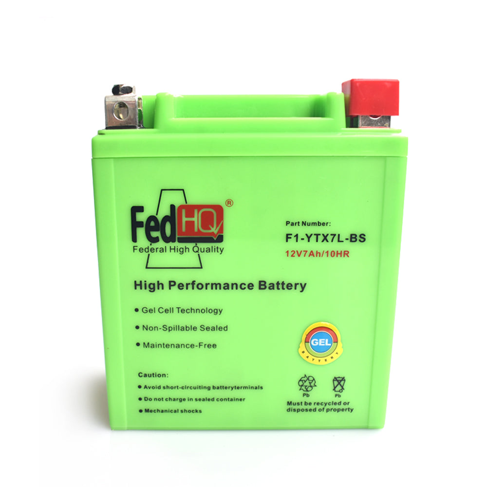YTX7L-BS Motorcyle GEL Battery For Honda CB250 CB300F CB600F Suzuki KTM etc.