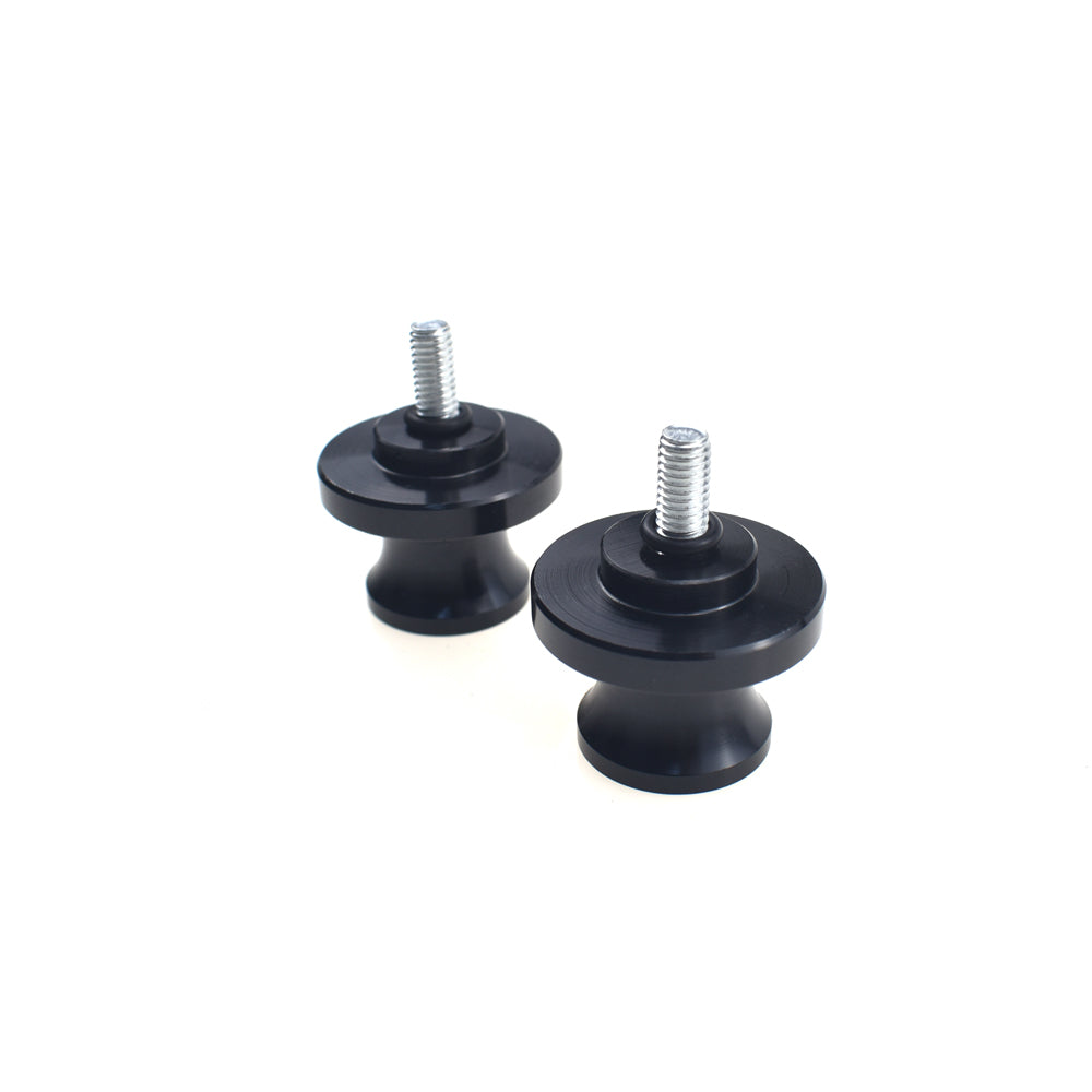Black M8 Motorcycle 8mm Swingarm Sliders Spools For BMW F800R Honda CBR1000RR Kawasaki Z800 Suzuki GSR750 Triumph Street Triple/R