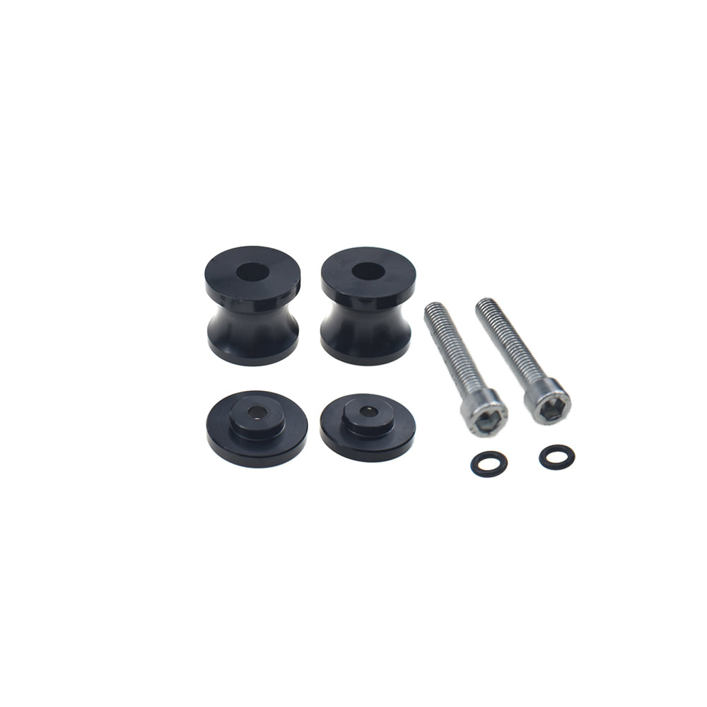 Black M8 Motorcycle 8mm Swingarm Sliders Spools For BMW F800R Honda CBR1000RR Kawasaki Z800 Suzuki GSR750 Triumph Street Triple/R