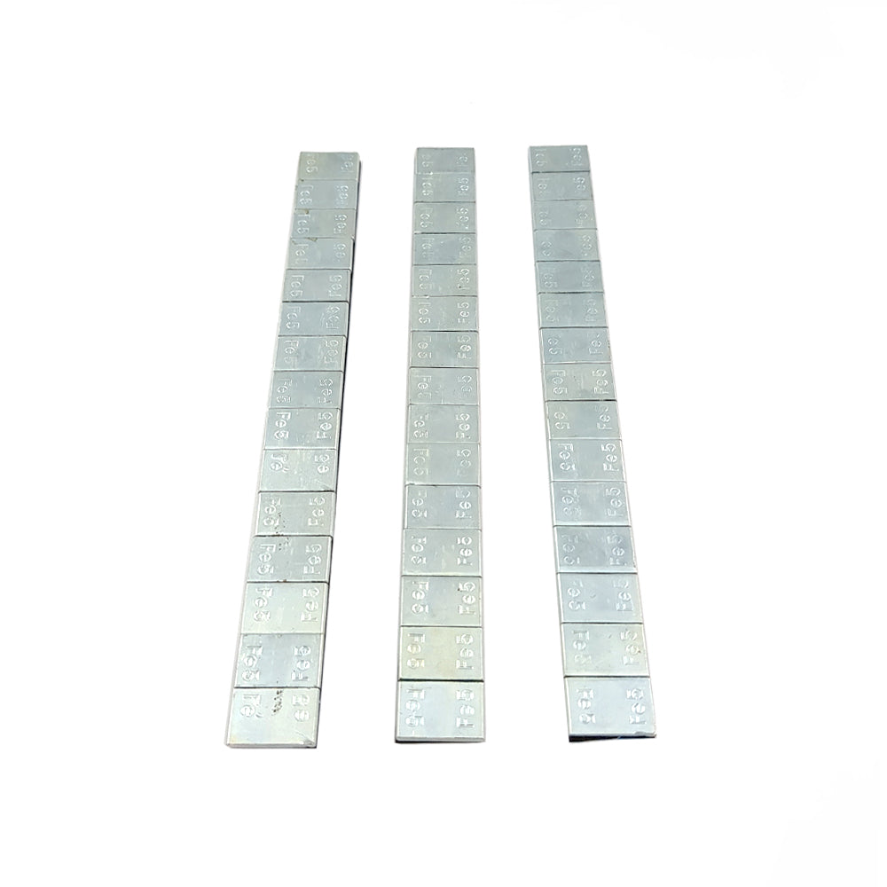 3 Strips 75G Stick-On Wheel Balance Weights-5Gram Steel (Fe) Car Motorcycle