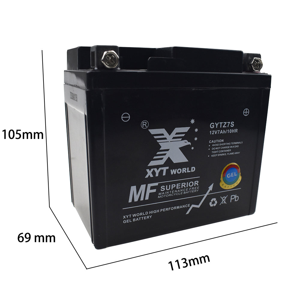 YTZ7S Motorcyle GEL Battery For KTM EXC 250 400 450 530 Husqvarna Yamaha etc.