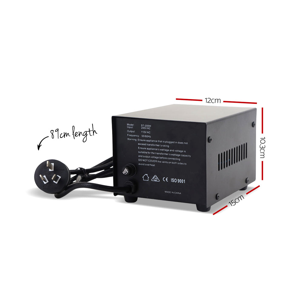 Giantz 200 Watt Step Down Transformer