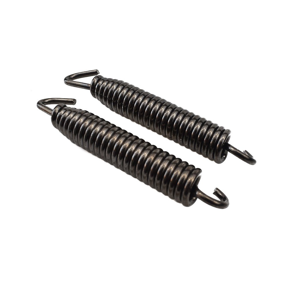 2Pcs Exhaust Spring Pipe Muffler 75mm For Honda Husqvarna Yamaha Models