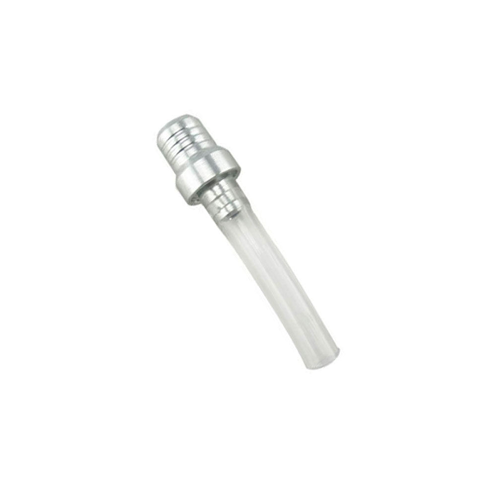 Motorcycle Dirt Bike Oil Tank Fuel Cap Valve Vent Breather Hose Tube CNC-White