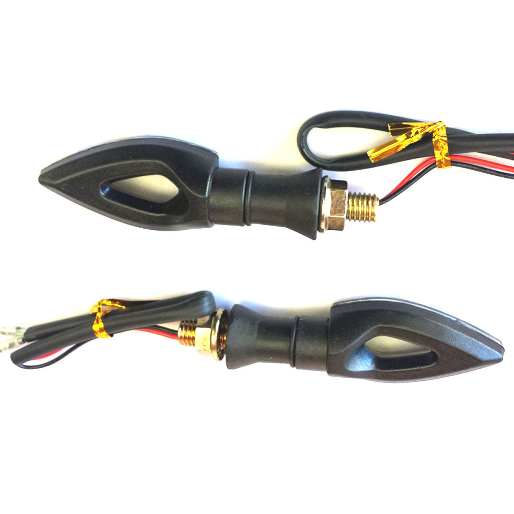 Universal Led Indicators Motorcycle Turn Signal Light MX Dirt Street Trail Bike