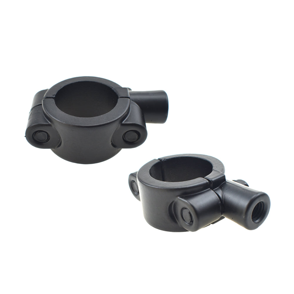M10 10mm Thread 1" 25mm Handlebar Motorcycle Mirror Adapter Holder Mount Clamp