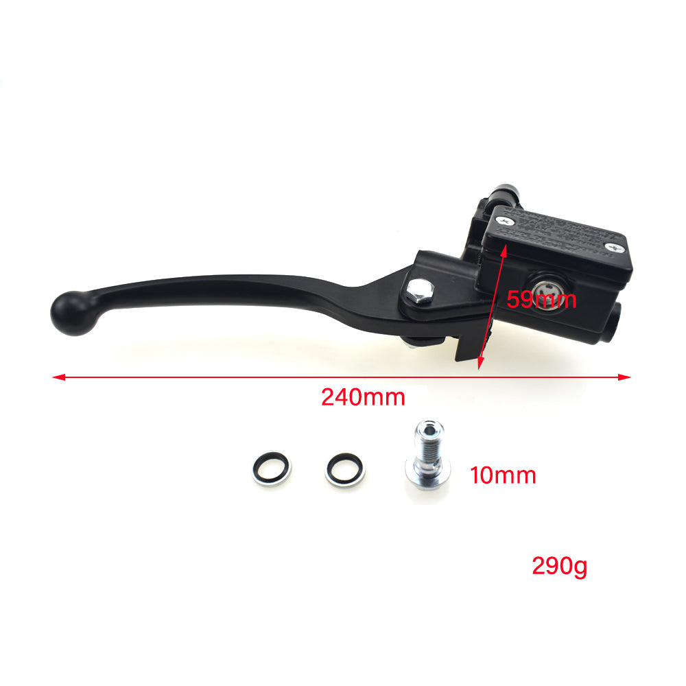 Piston 12.7mm M10 7/8" Front Brake Master Cylinder Lever For Honda Yamaha KTM