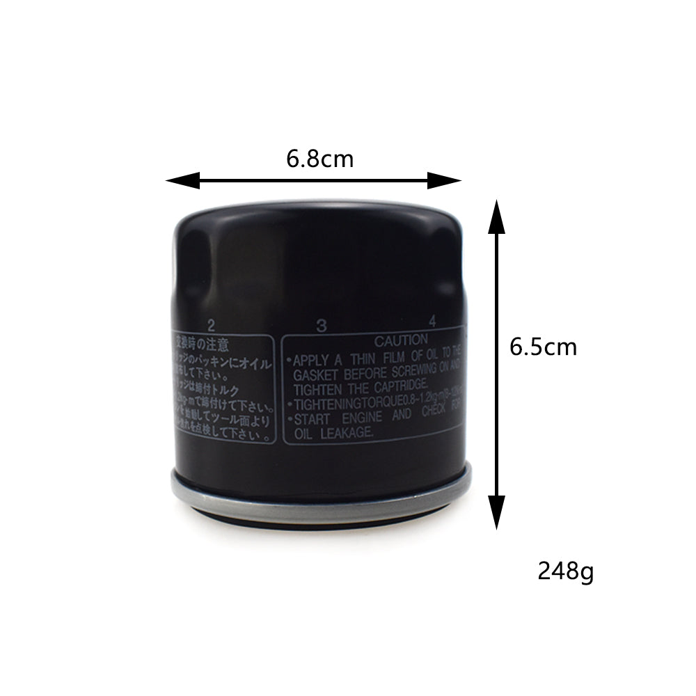 Motorcycle Oil Filter Fit Suzuki DL250 A- M0 V-Strom DL650 A V-Strom ABS Aprilia Bimota Cagiva Kawasaki etc.