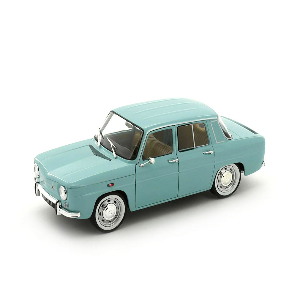 Solido  Licensed 1:18 Scale 1967 Renault 8 Major Light Blue Model Car