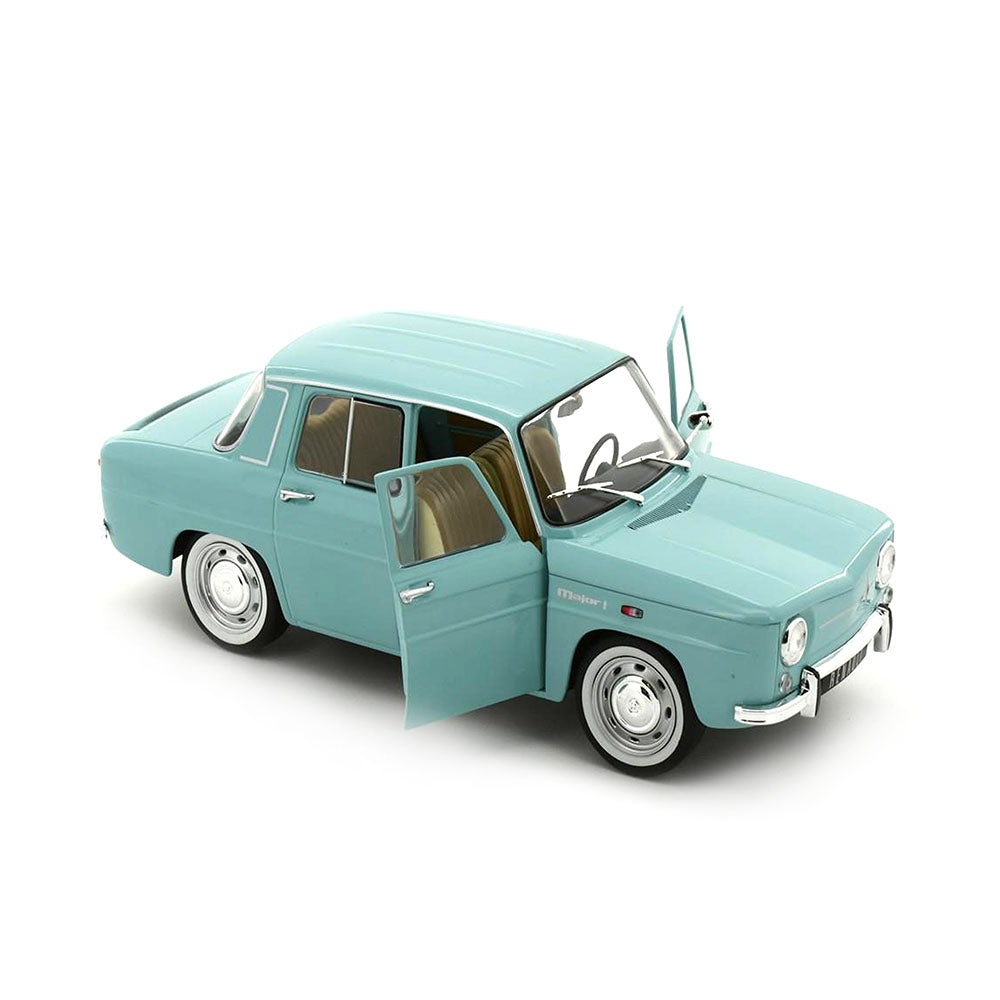 Solido  Licensed 1:18 Scale 1967 Renault 8 Major Light Blue Model Car