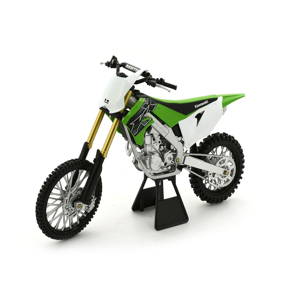 NewRay Licensed 1:6 Scale Kawasaki KX450 Off Road Diecast Motorbike Toy