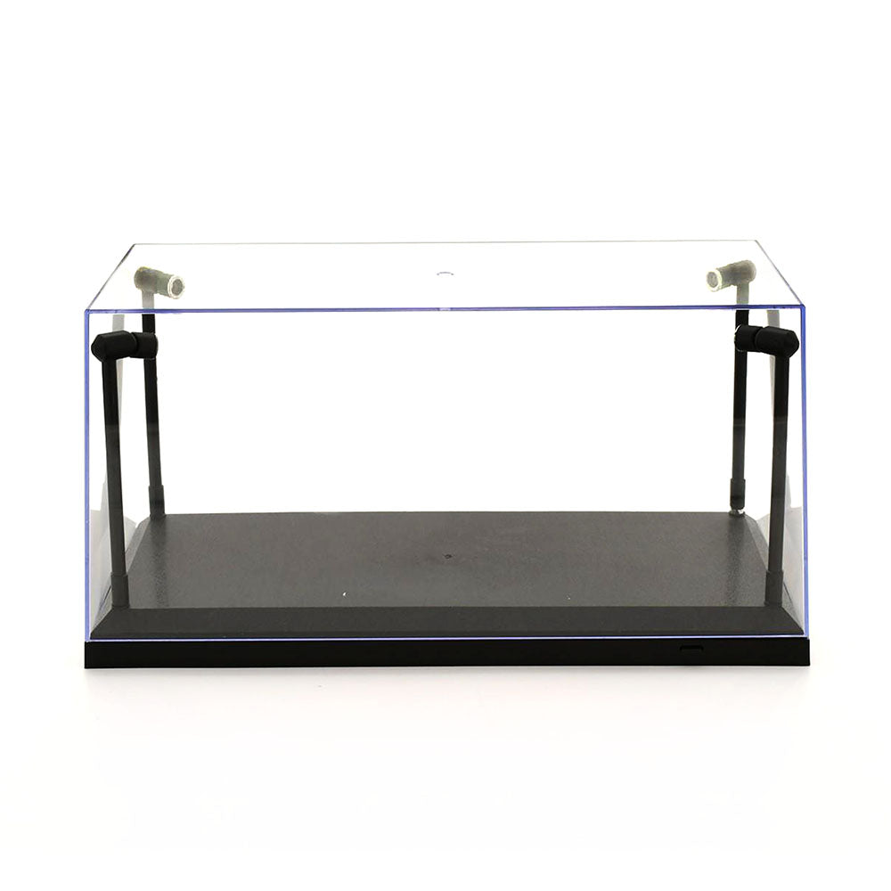 DDA Display Case With 4 x Adjustable LED Lights For 1:18 1:24 Diecast Models