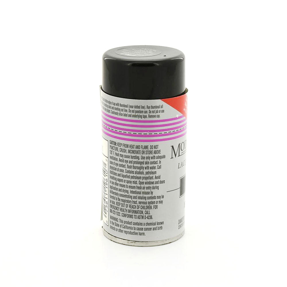Testors Model Master 85g Spray Paint Clear Gloss Finish 3 oz Easy To Hold Can