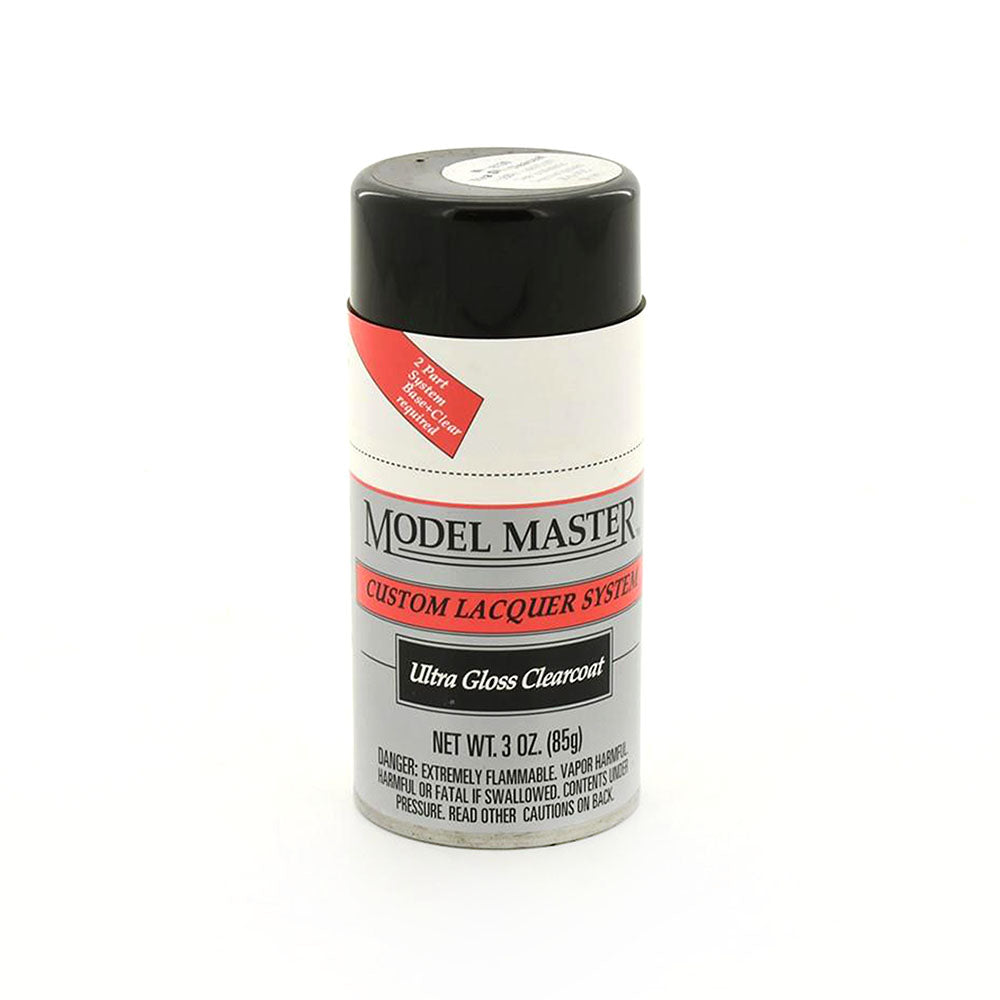 Testors 28139 Model Master Spray Ultra Gloss Clearcoat Spray Plastic Kit 85g