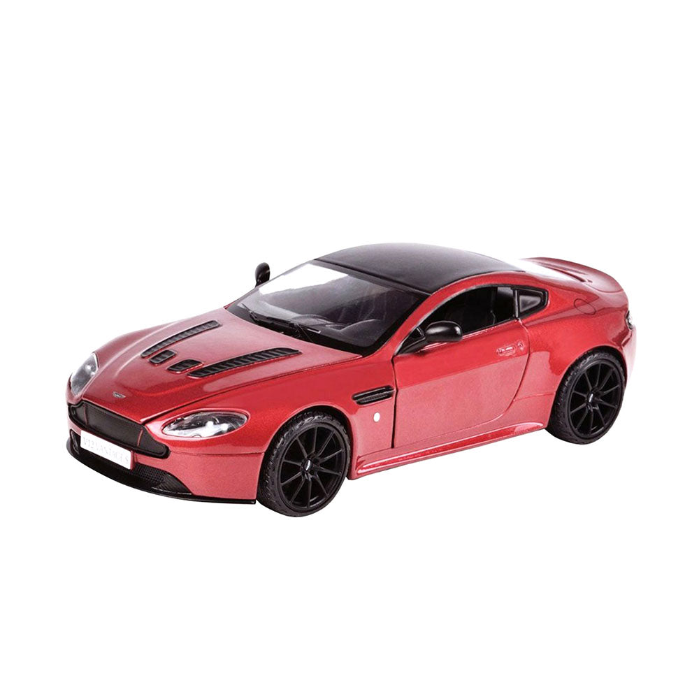 Motormax 1:24 Scale Aston Martin Vantage S V12 Diecast Model Car Dark Red