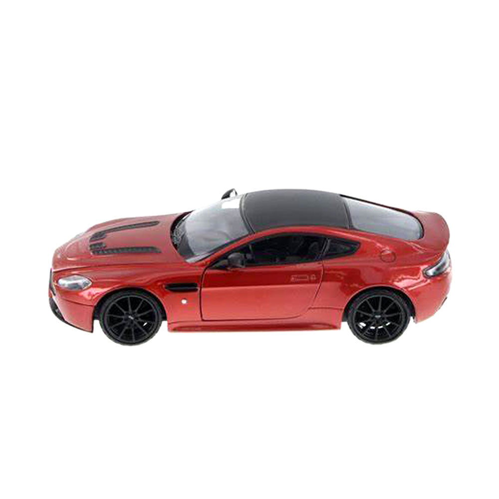 Motormax 1:24 Scale Aston Martin Vantage S V12 Diecast Model Car Dark Red
