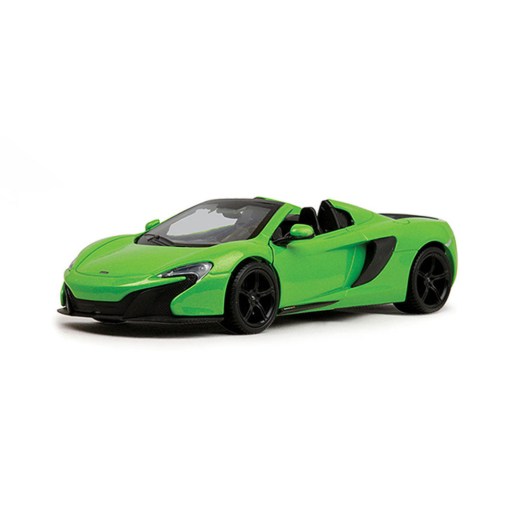 Motormax Licensed 1:24 Scale McLaren 650S Spider Green Diecast Model Car