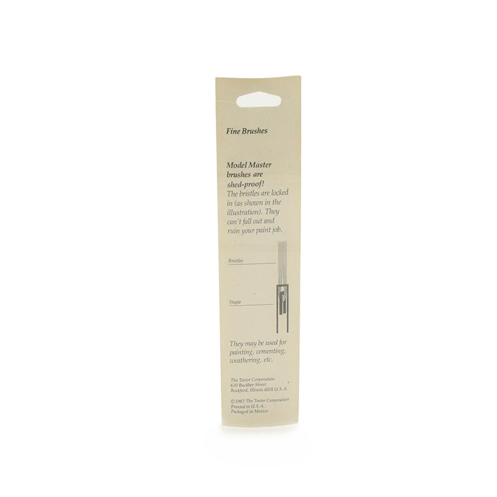 Testors R8712 Fine Paint Brush For Model Painting Cementing & Weathering Etc