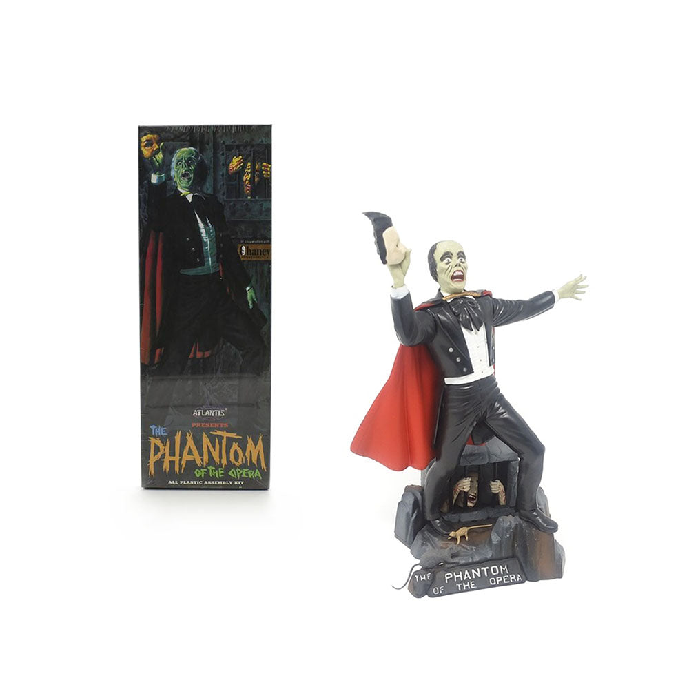 Atlantis 1:8 Scale The Phantom of The Opera Long Box Plastic Kit Includes 34 Parts
