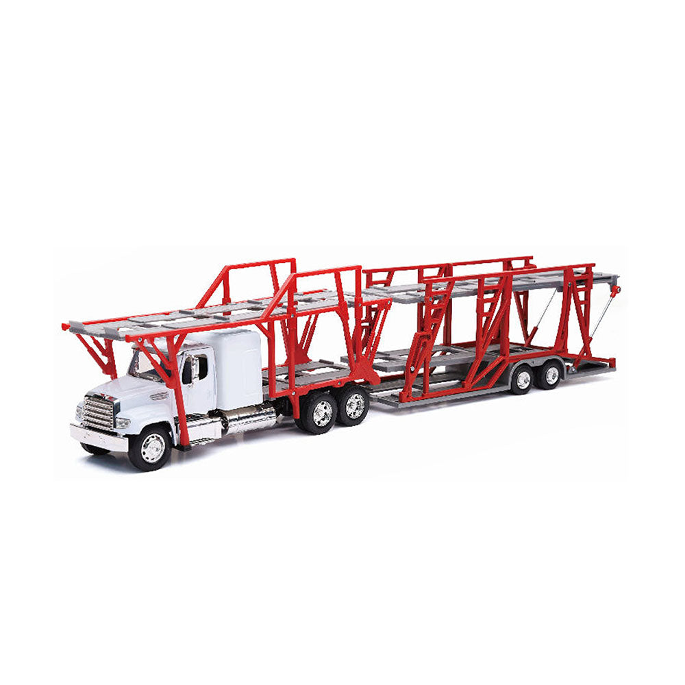 NewRay Licensed 1:32 Scale Freightliner Classic XL Car Carrier Model Toy Home Decoration