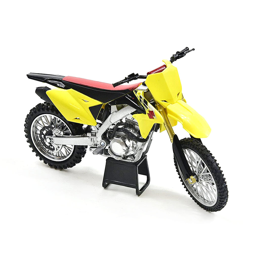 NewRay Licensed 1:12 Scale Suzuki RM-Z450 2014 Dirt Bike Diecast Model