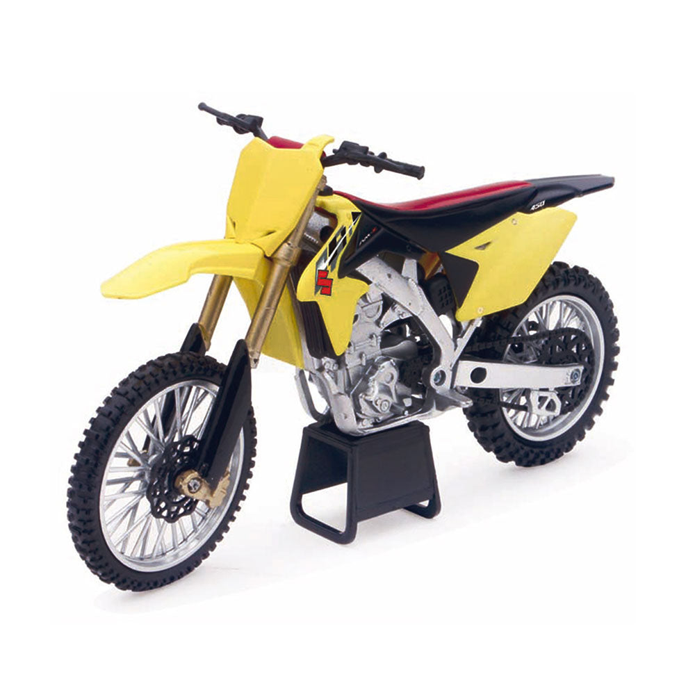 NewRay Licensed 1:12 Scale Suzuki RM-Z450 2014 Dirt Bike Diecast Model