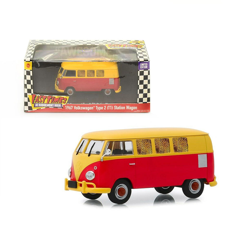 Greenlight 1:43 Ridgemont High Fast Times 1967 VW Type 2 T1 Movie Diecast Model Toy