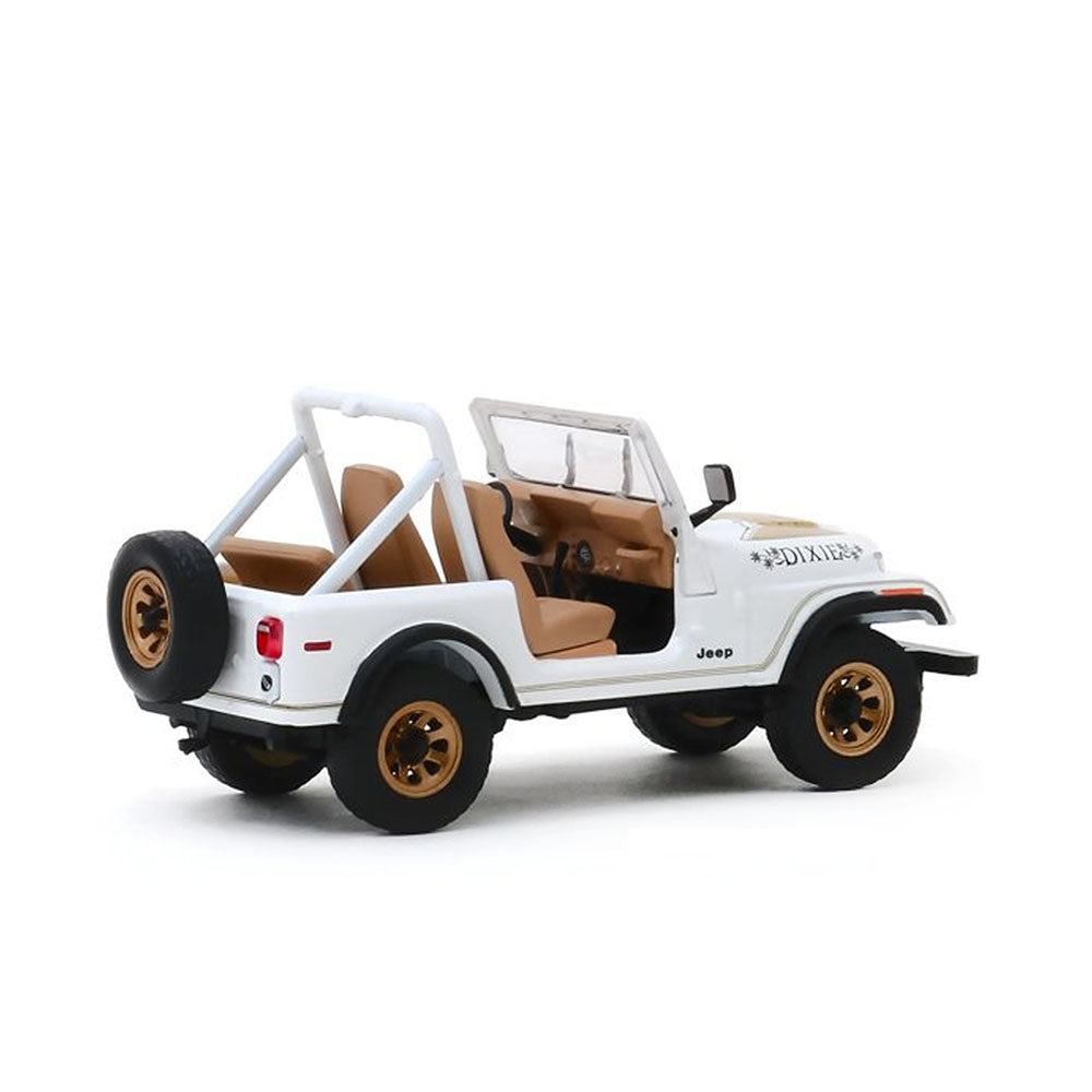Greenlight 1:43 Scale 1979 Jeep CJ-7 Golden Eagle Dixie Movie Diecast Model Car
