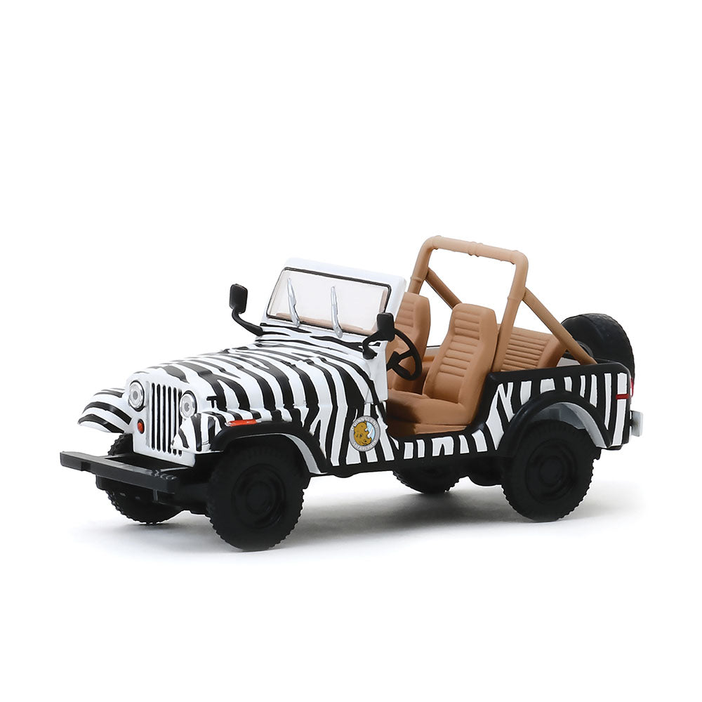 Greenlight 1:43 Ace Ventura 1976 Jeep CJ-7 When Nature Calls Movie Car Model Toy