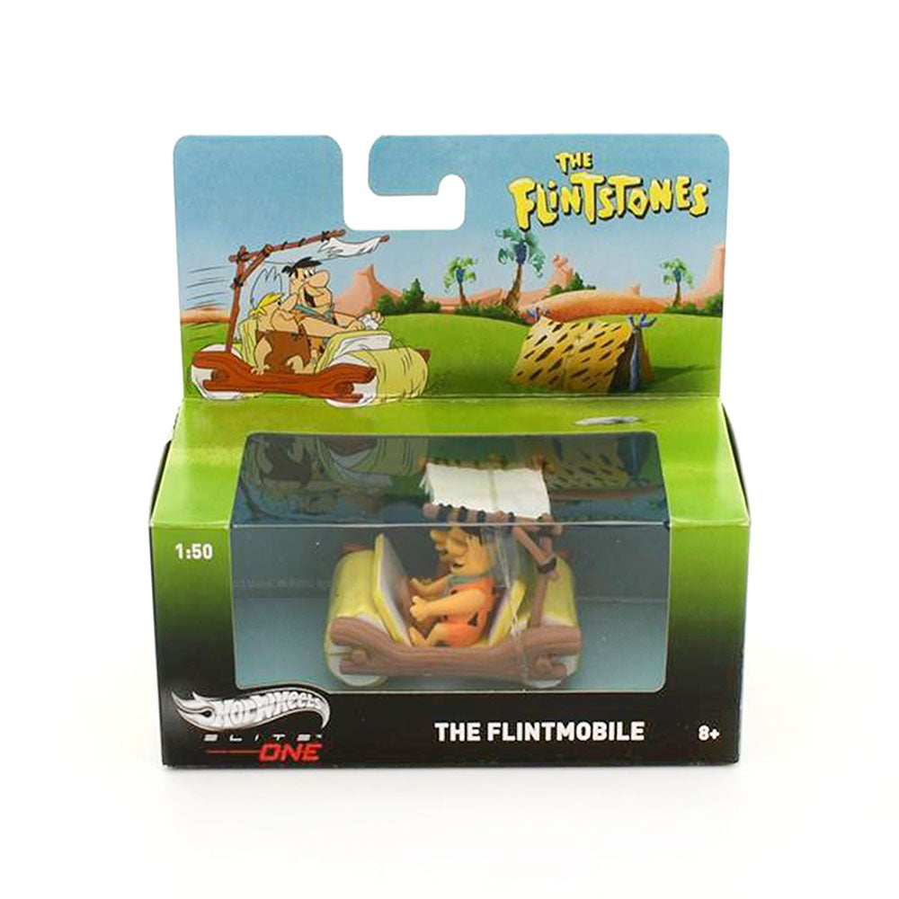 Mattel 1:50 Scale Flintstones Vehicle With Figures Elite One Movie Model