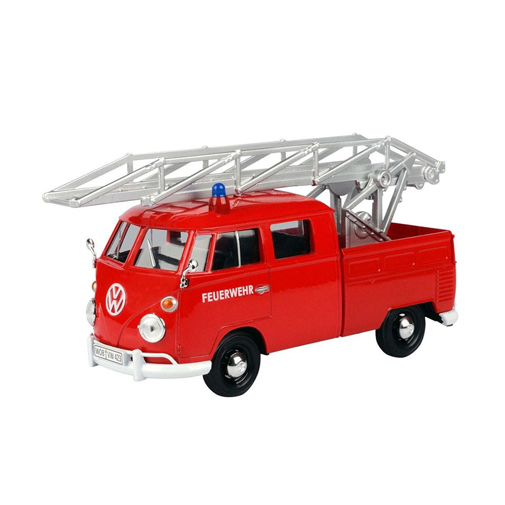 Motormax 1:24 Scale Fire Truck With Ladder Volkswagen Type 2 Model