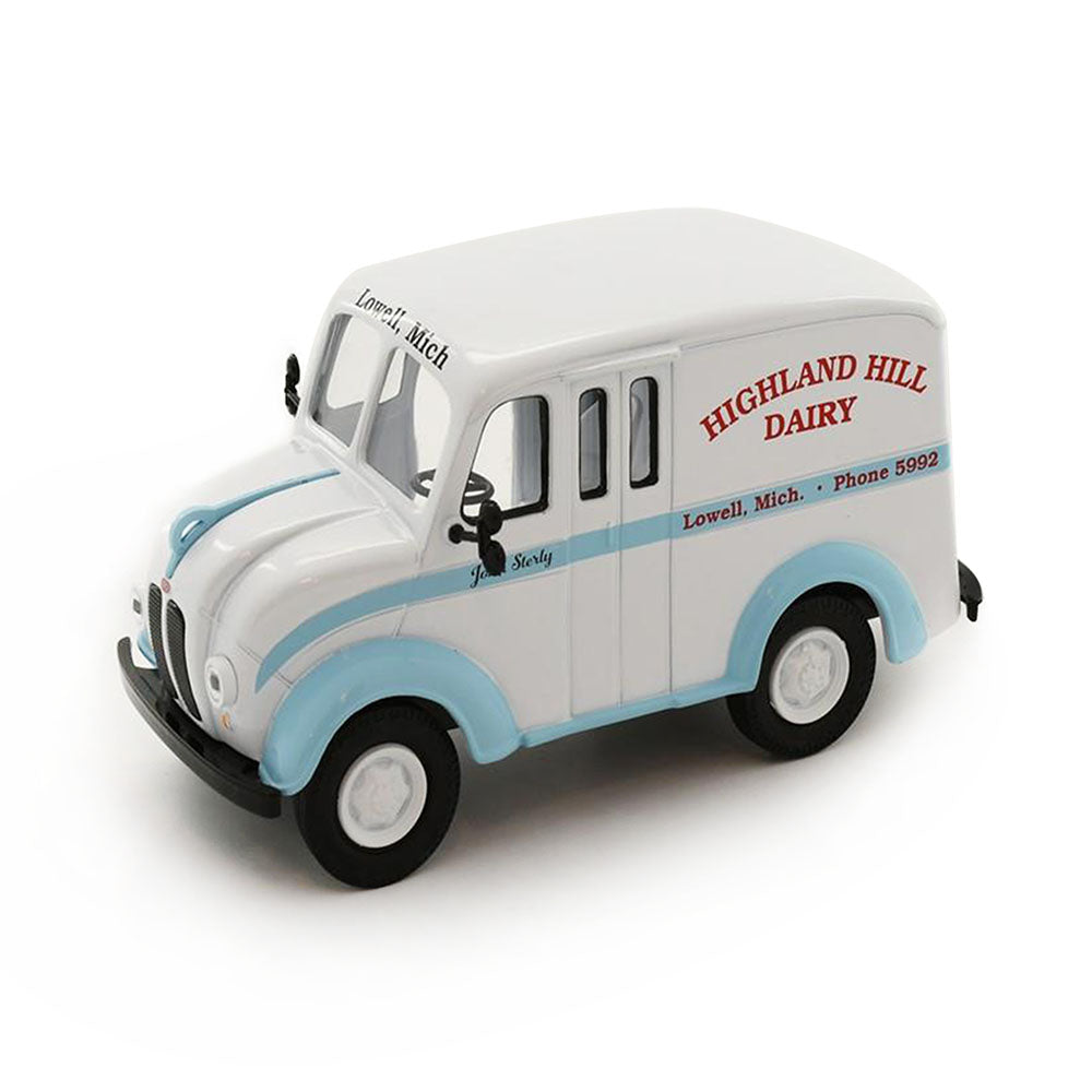 Autoworld 1:24 Scale Divco Delivery - Highland Hill Dairy 1950 Diecast Model Car