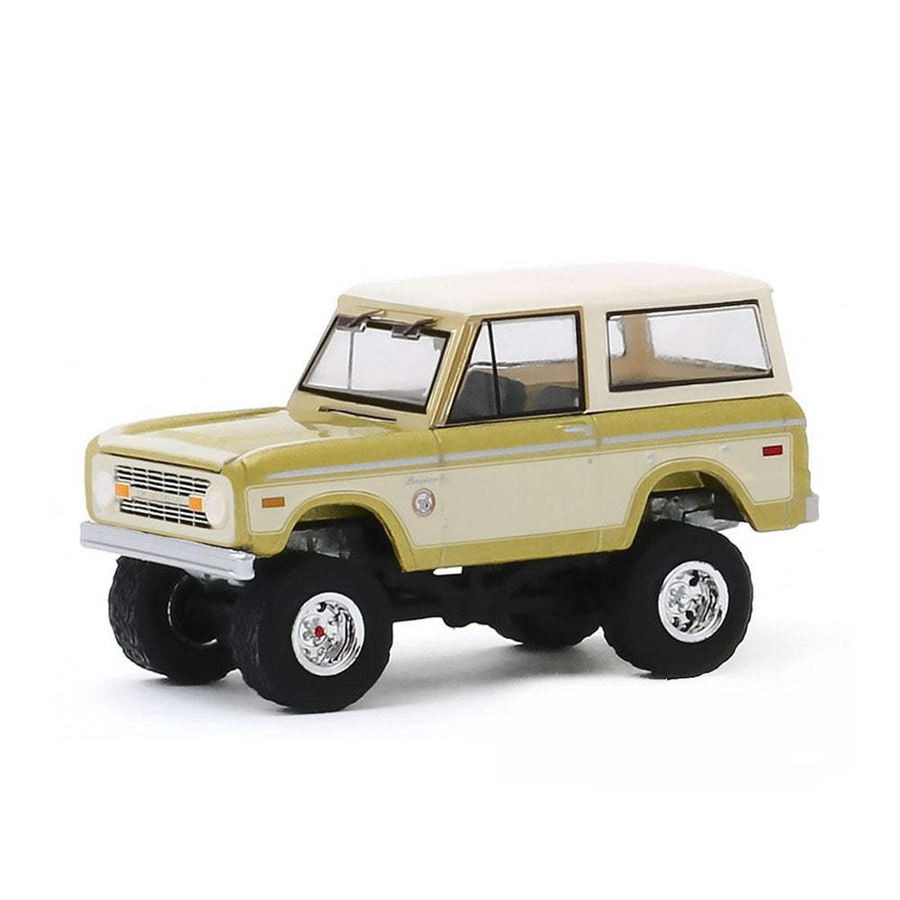 Greenlight Licensed 1:64 Scale Ford Bronco Colorado Gold Rush 1976 Diecast Model Car