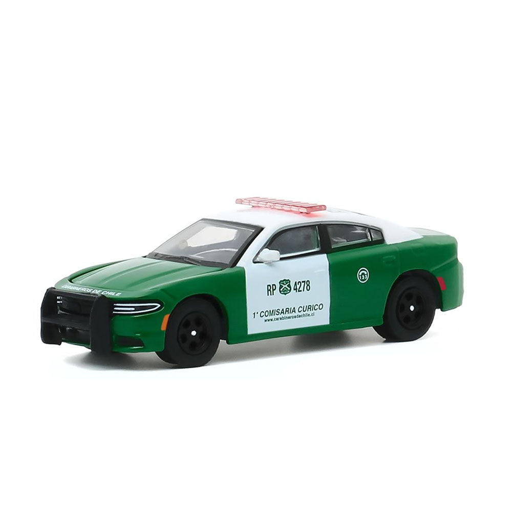 Greenlight Licensed 1:64 Scale Dodge Charger Pursuit Carabineros de Chile 2018 Diecast Model Car