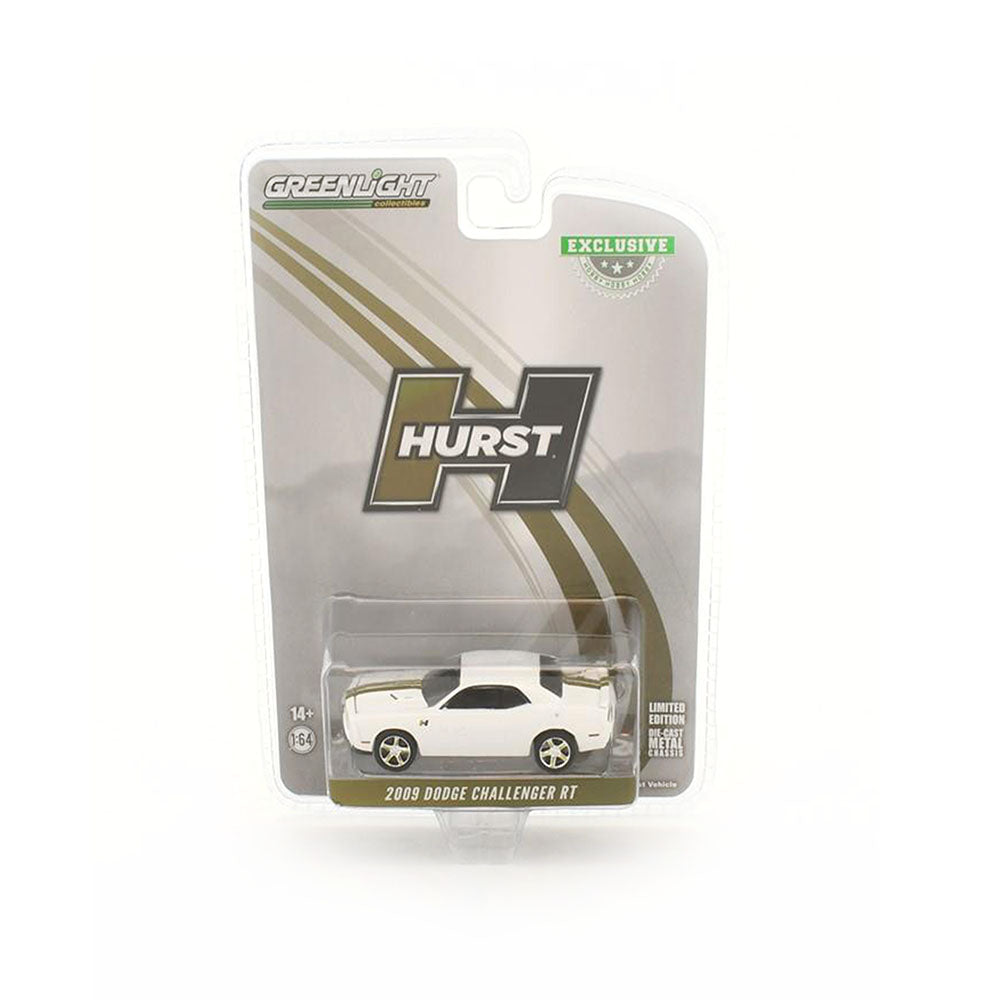Greenlight Licensed 1:64 Scale Dodge Challenger R T 2009 Hurst Performance Edition Diecast Model Car