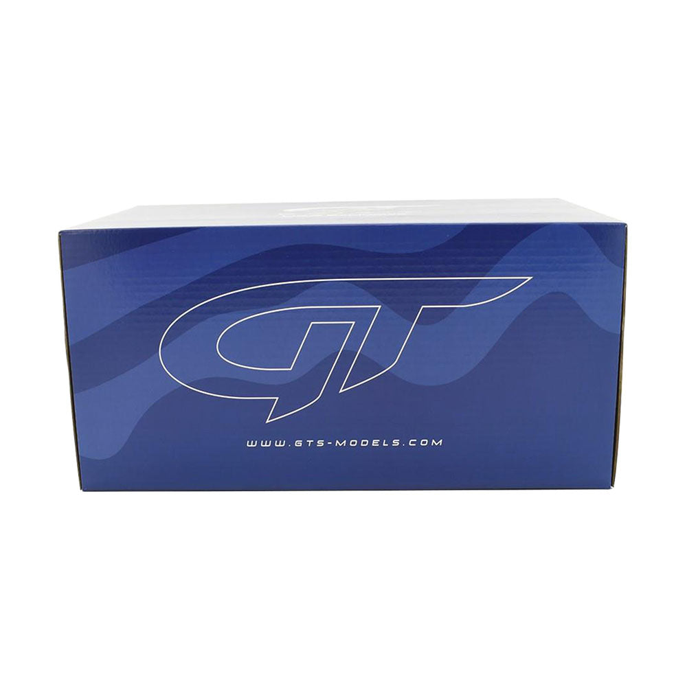 Acme Licensed 1:18 Scale 2021 Ford GT #98 1966 Daytona 24Hr Heritage Edition Resin Model Car White & Black