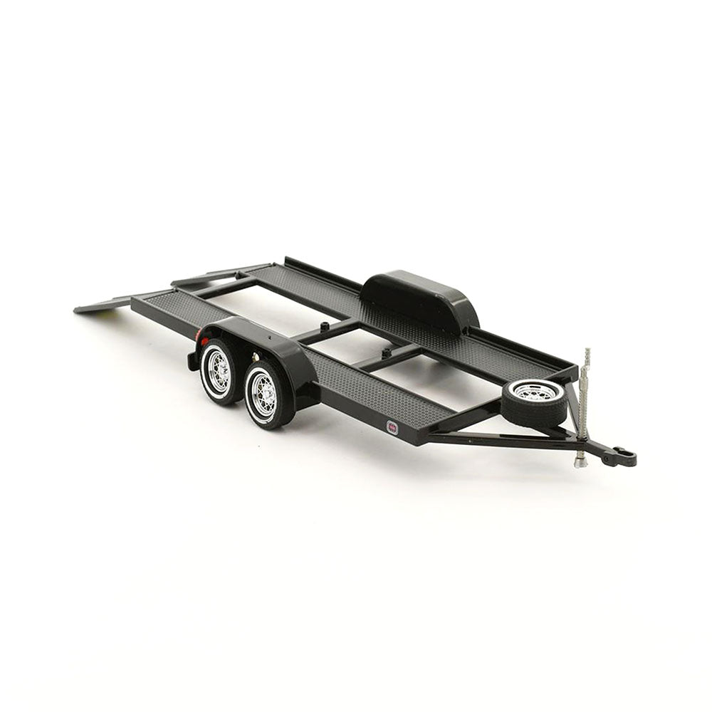Oz Legends 1:24 Scale Diecast Model Car Trailer Toy Black