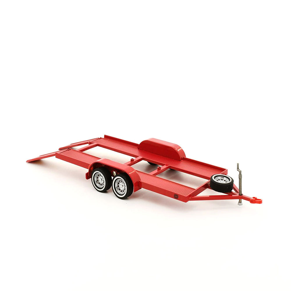 Oz Legends 1:24 Scale Diecast Model Car Trailer Toy Red