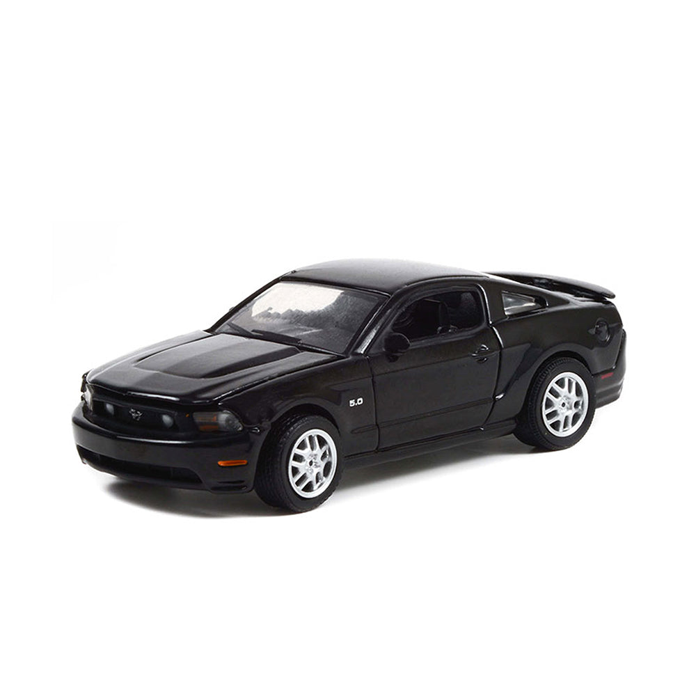 Greenlight 1:64 Scale Ford Mustang GT 5.0 2011 Diecast Model Car Black