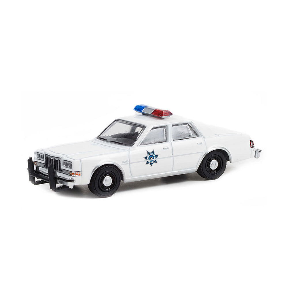 Greenlight 1:64 Scale Plymouth Gran Fury 1982 Diecast Model Car White