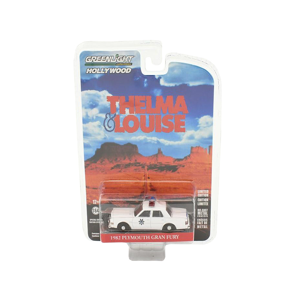 Greenlight 1:64 Scale Plymouth Gran Fury 1982 Diecast Model Car White