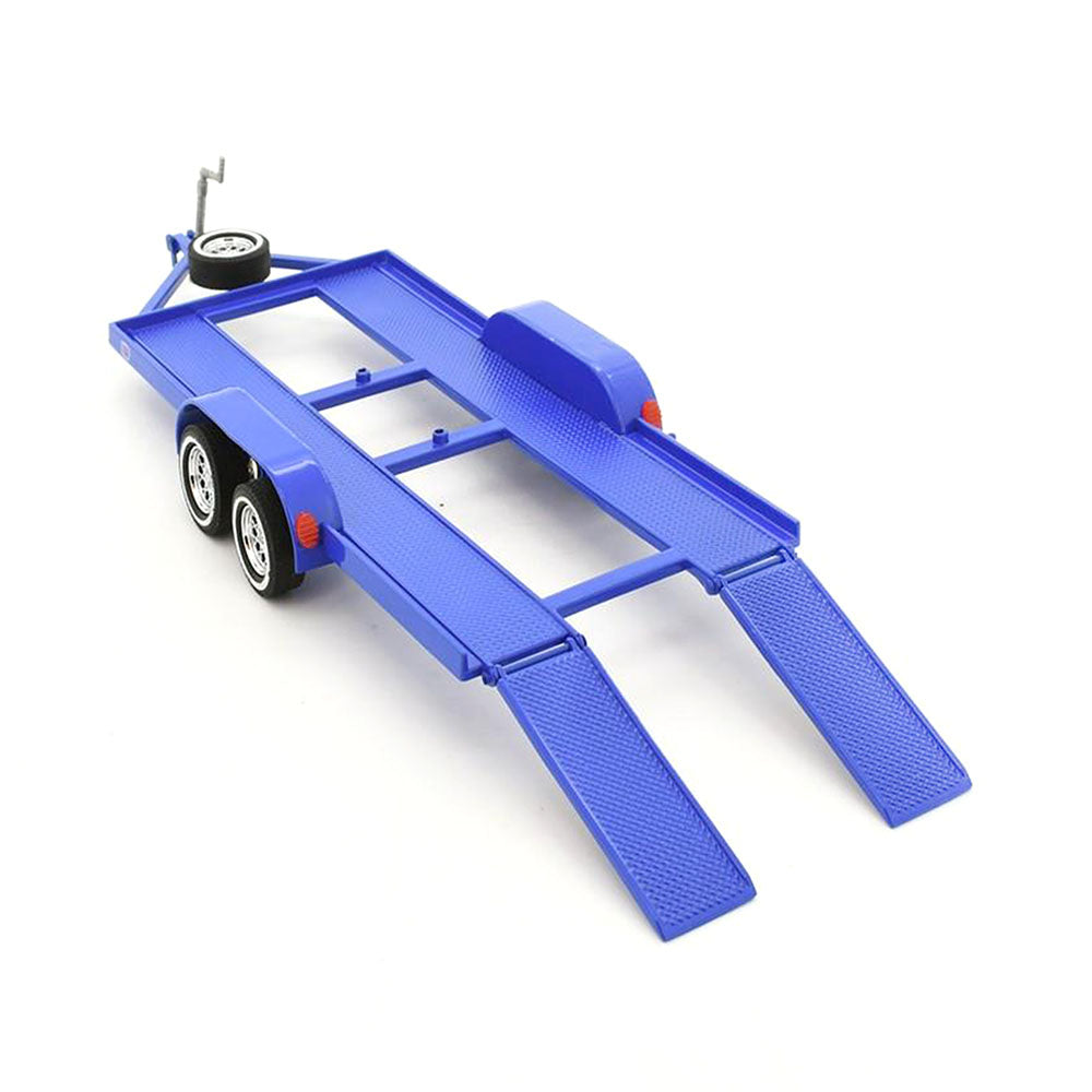 Oz Legends 1:24 Scale Custom Blue Diecast Model Vehicle Trailer Fun Toy Gift