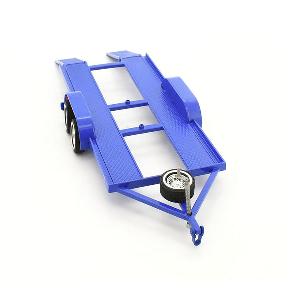 Oz Legends 1:24 Scale Custom Blue Diecast Model Vehicle Trailer Fun Toy Gift