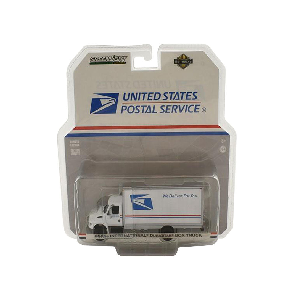 Greenlight Licensed 1:64 Scale USPS International Durastar Box Truck Model Toy