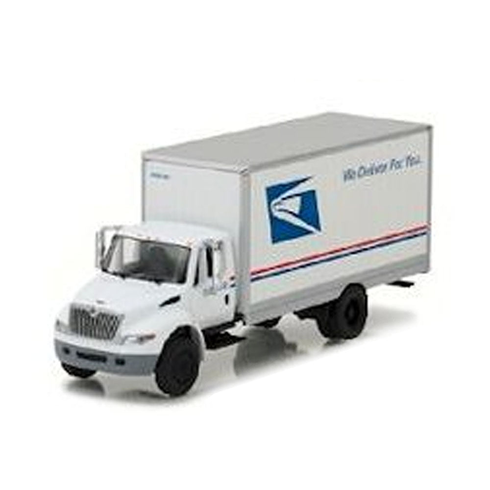 Greenlight Licensed 1:64 Scale USPS International Durastar Box Truck Model Toy