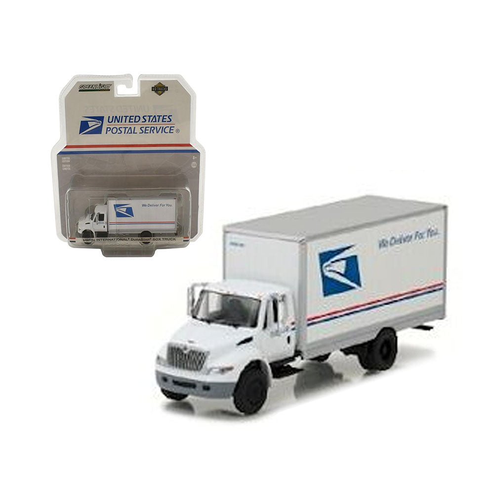 Greenlight Licensed 1:64 Scale USPS International Durastar Box Truck Model Toy
